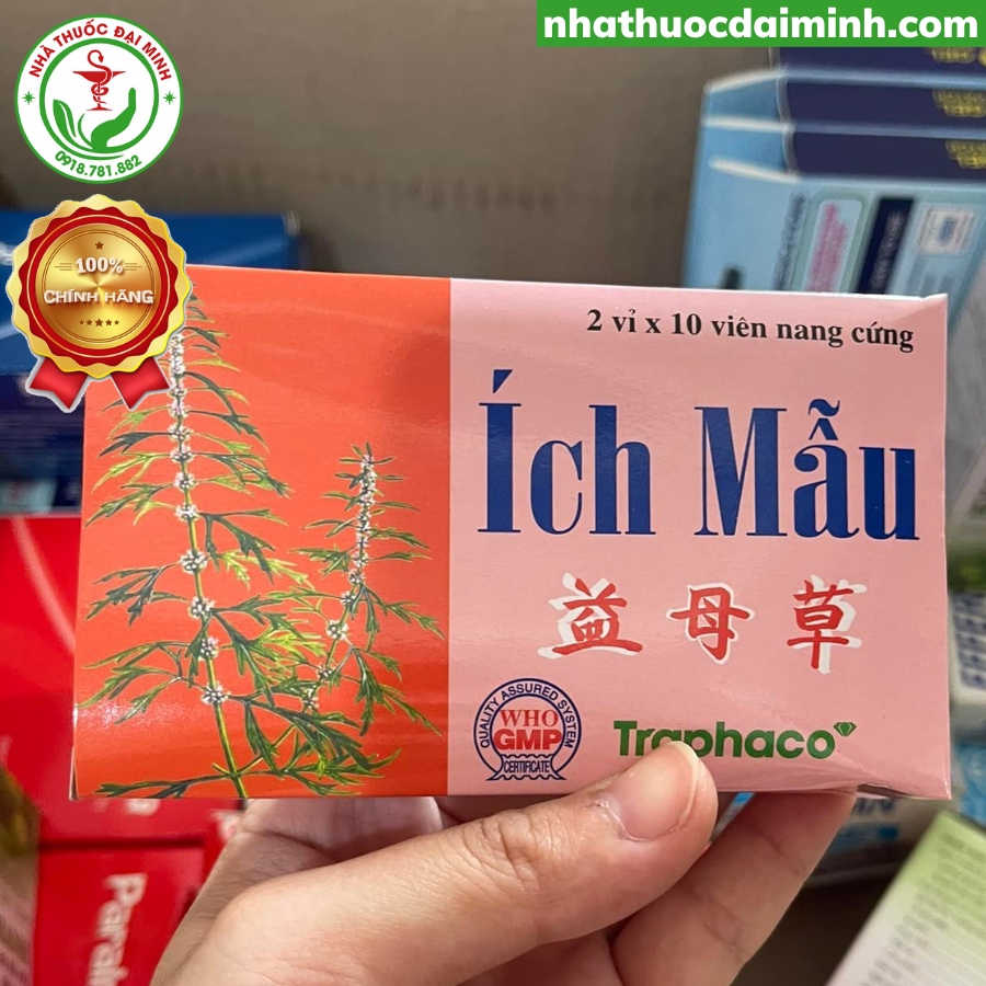 Ích Mẫu Traphaco Hộp 20 Viên