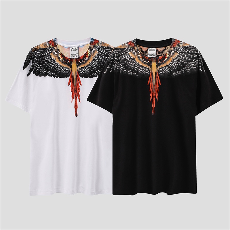 Bán Chạy Nhất Áo Thun Cotton Tay Ngắn In Hình Đôi Cánh Đại Bàng Phương Đông Plus Size Unisex