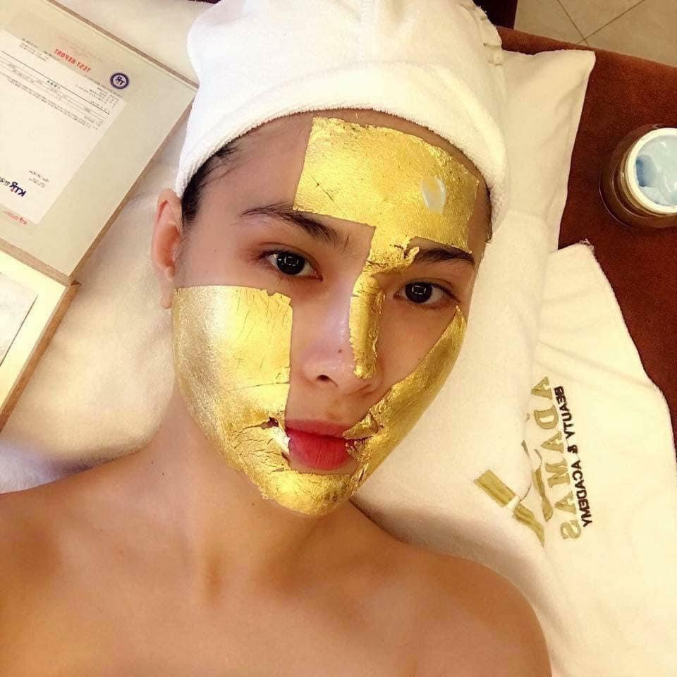 ( Tách Lẻ ) - Miếng Vàng 24K - Chăm Sóc Da Mặt - SPA TMV