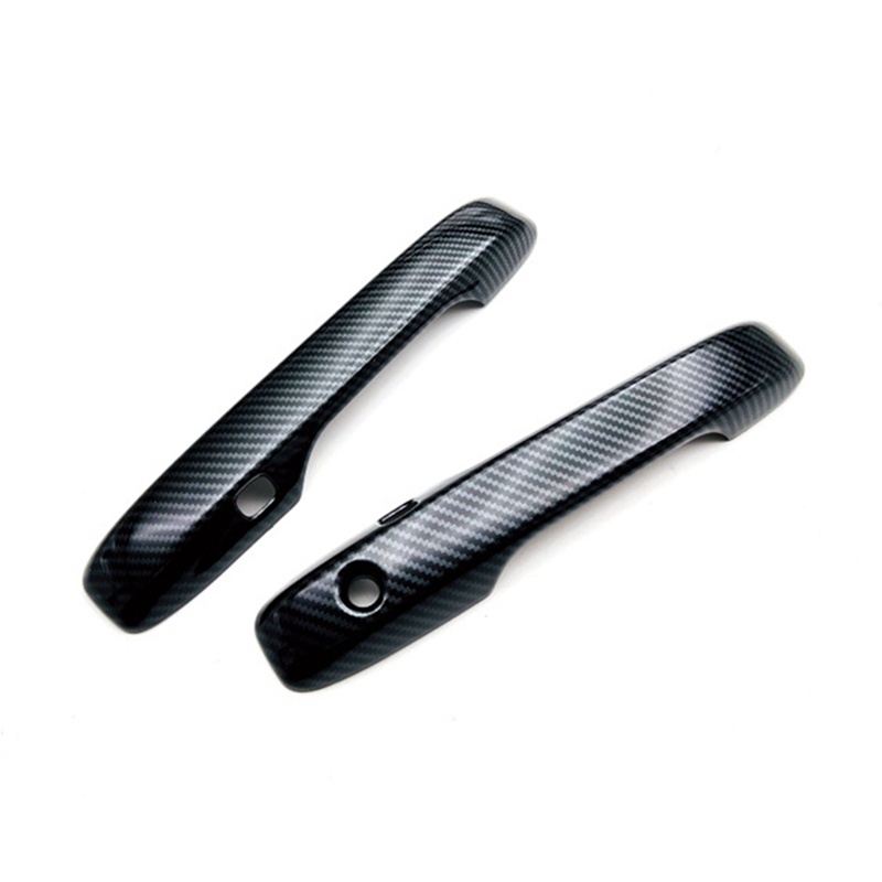 Miếng Dán Tay Nắm Cửa Trước Bằng Sợi Carbon Cho Xe Hơi Honda HRV HR-V Vezel 2021 2022 RHD