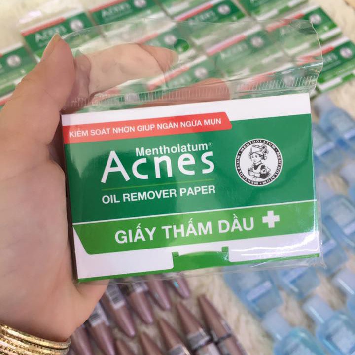 Giấy Thấm Dầu hút nhờn hiệu quả Acnes – Acnes Oil Remover Paper 50 tờ | BigBuy360 - bigbuy360.vn