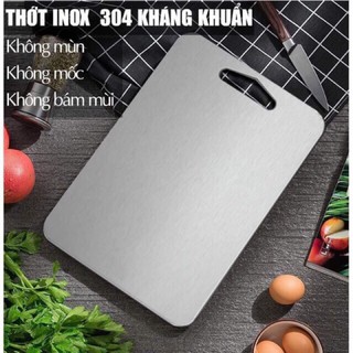 Thớt inox 304 kháng khuẩn chống nấm mốc