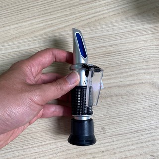 Máy đo 2 trong 1: Cồn kế đo nồng độ rượu 0-25% và đo độ đường 0-40 Brix (MQ05)