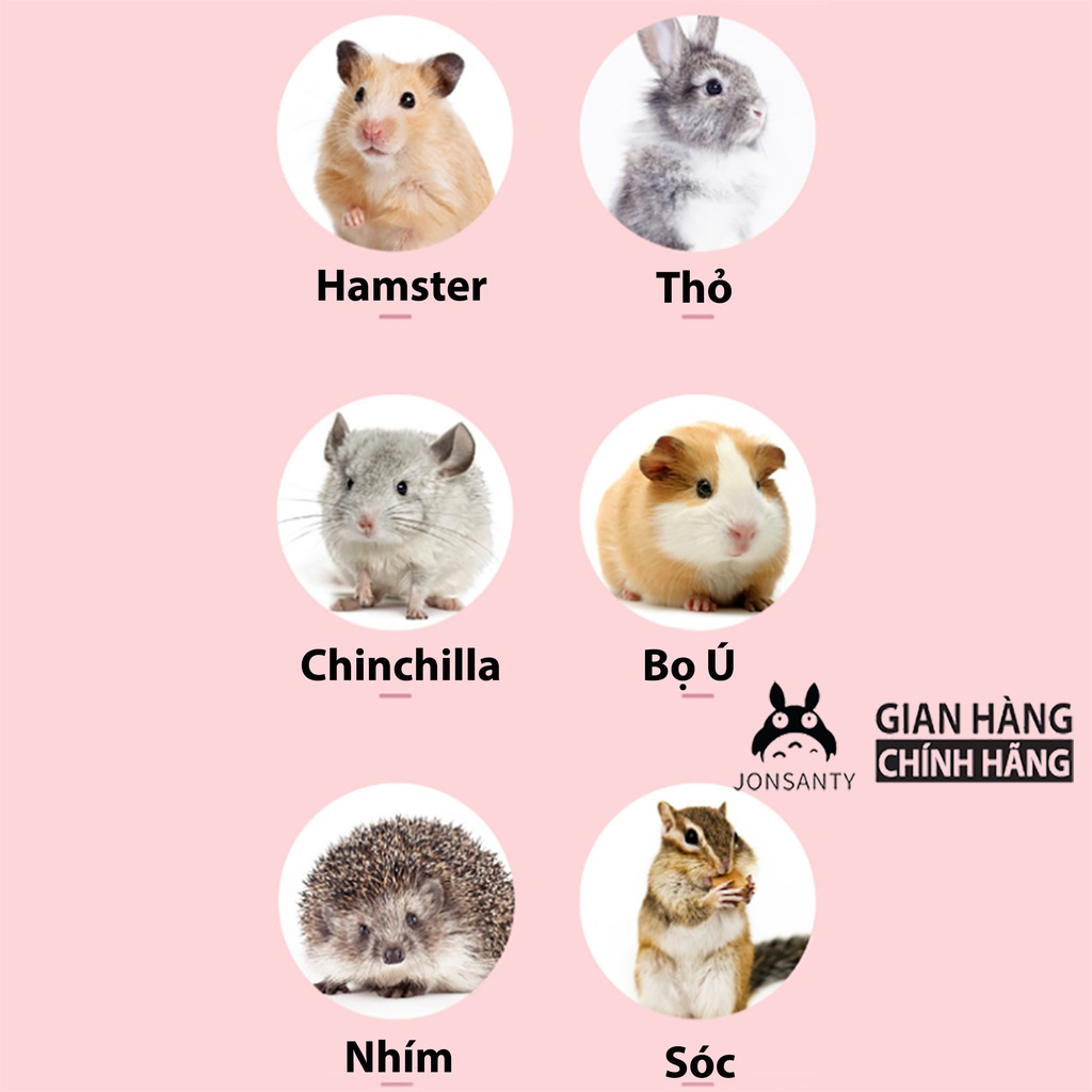 Bánh xương sữa cho hamster mài răng thú cưng nhỏ hãng JONSANTY cst010