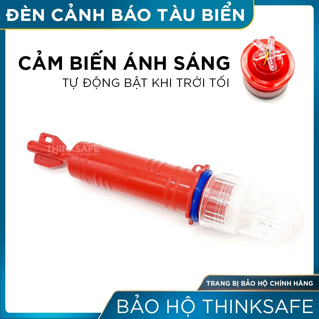 Đèn chớp hoả tiễn Thinksafe báo hiệu trên biển, cho công trình, ghe, tàu thuyền đi sông