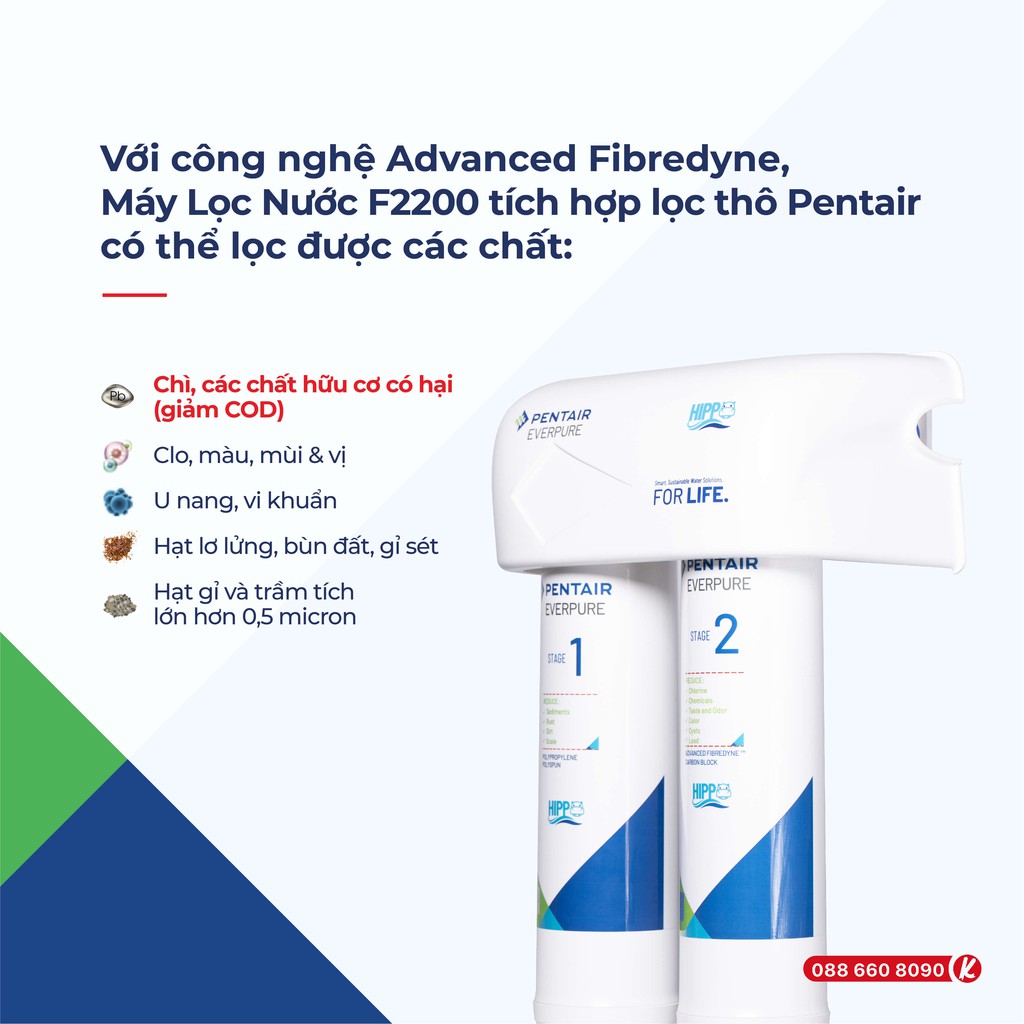 Máy Lọc Nước Pentair F2200 – máy lọc nước gia đình thế hệ mới 2021 - thương hiệu lọc nước hàng đầu tại Mỹ và Canada | BigBuy360 - bigbuy360.vn