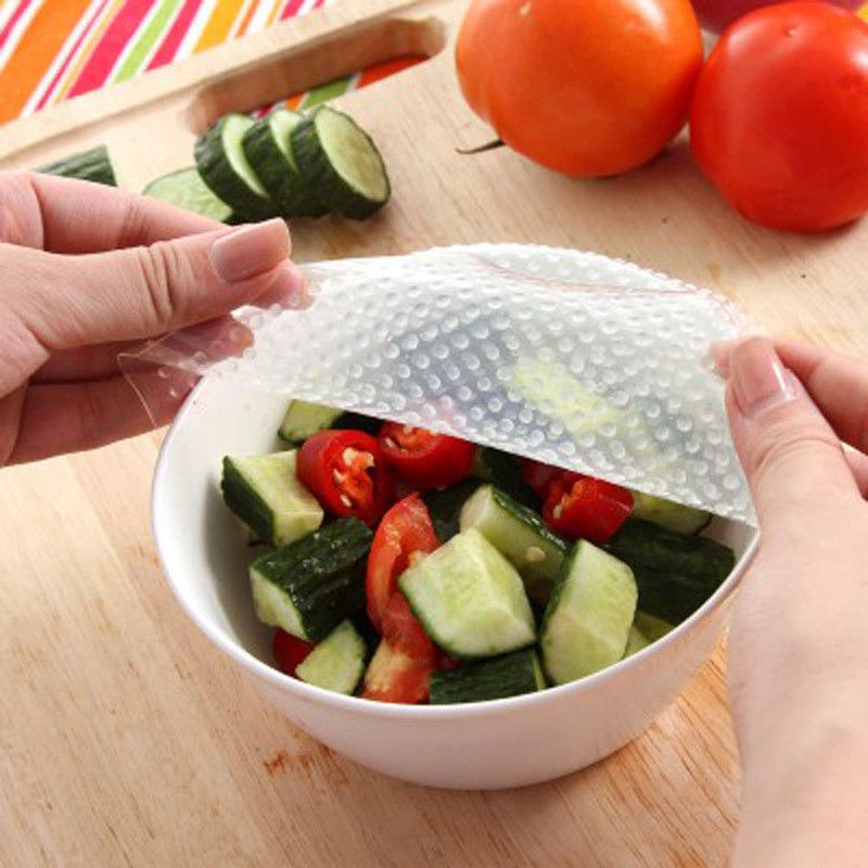 Miếng silicone bọc bảo quản thực phẩm tiện dụng