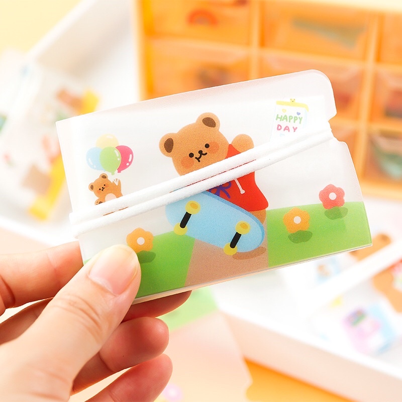 combo 4 tấm kẹp khẩu trang ngẫu nhiên mẫu