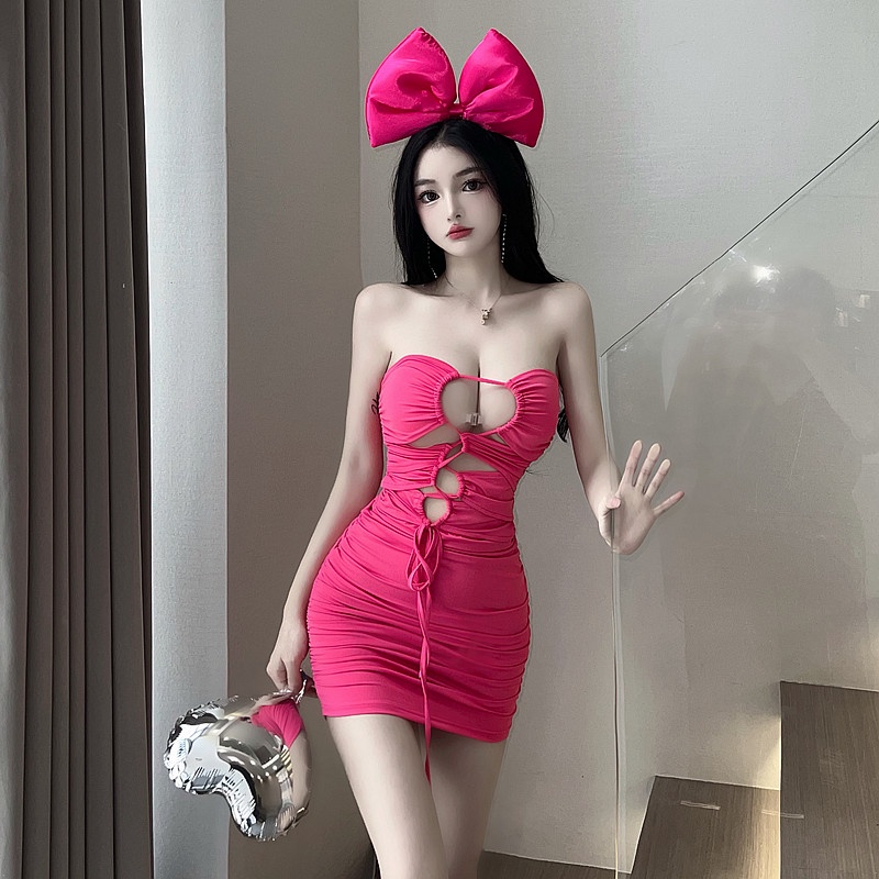 Áo Ống Thiết Kế Khoét Rỗng Phong Cách Âu Mỹ Quyến Rũ Cho Nữ