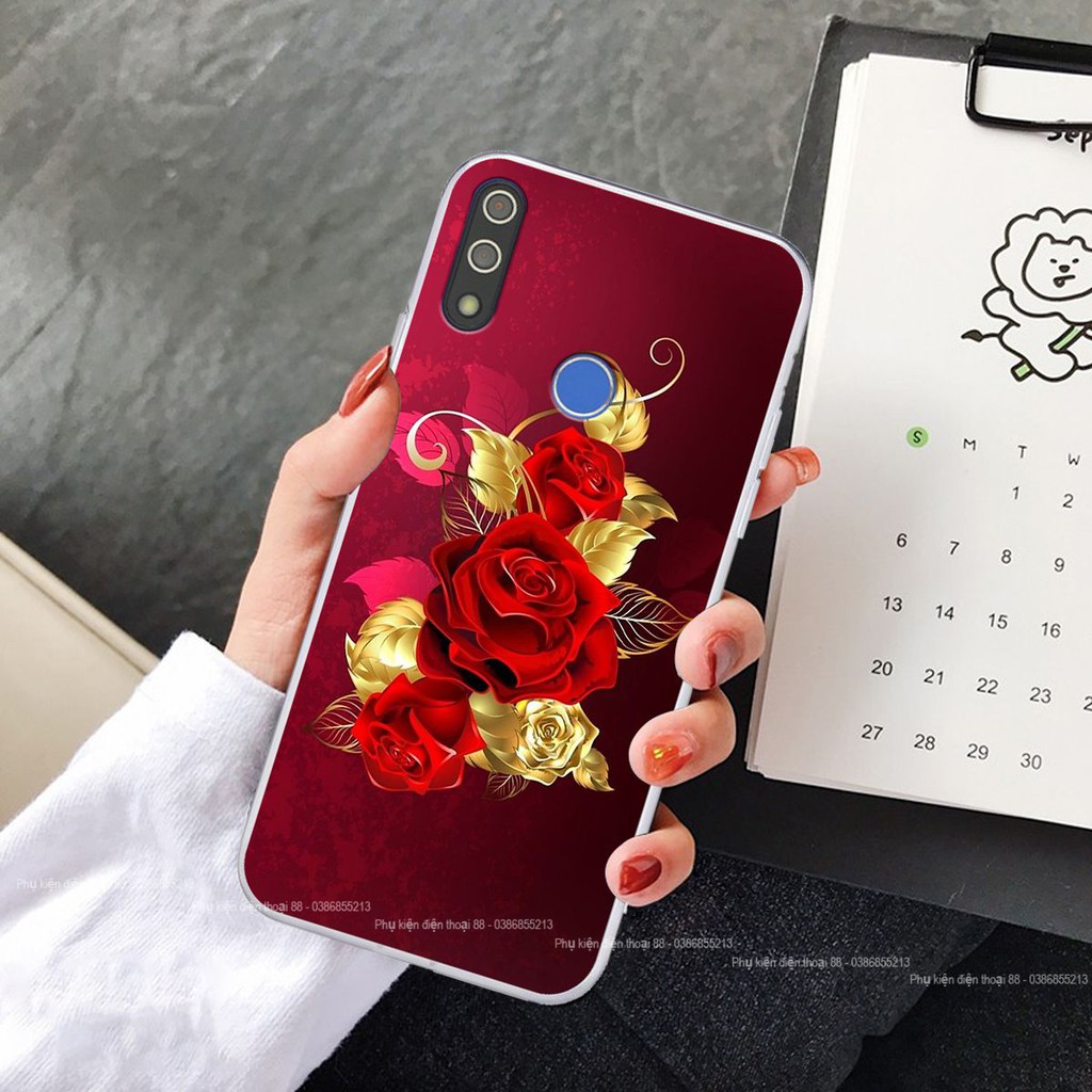Ốp lưng Vsmart STAR 4 hình hình hoa, thiên nga, đẹp thời trang - CAO CẤP - SANG TRỌNG