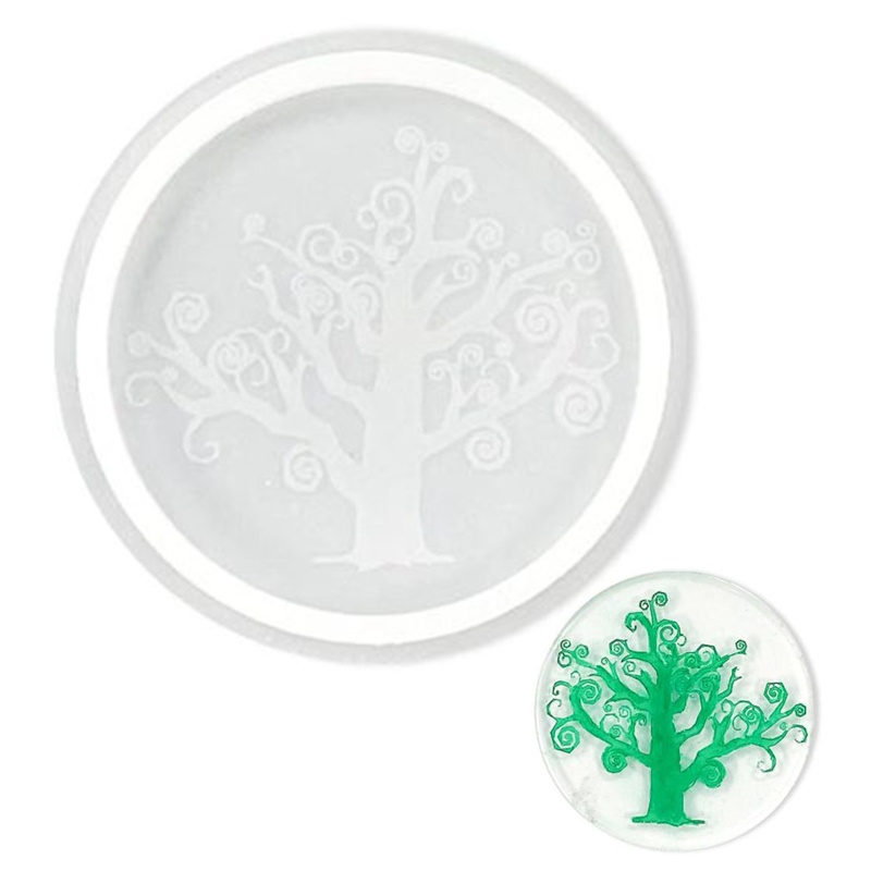 Khuôn Silicone Làm Đế Lót Ly Handmade Hình Đầu Lâu Khủng Long Độc Đáo