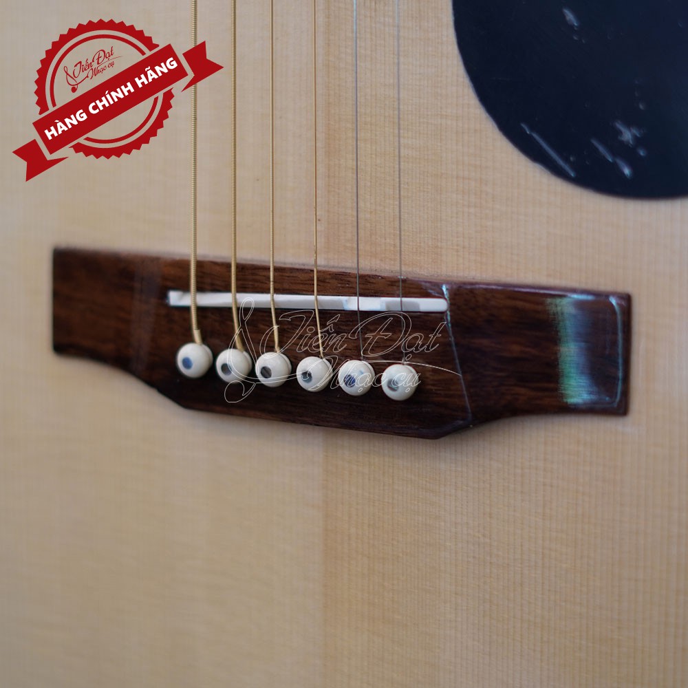 Đàn Guitar Acoustic Việt Nam GA-25HL Mặt Gỗ Thông Nguyên Tấm Cao Cấp