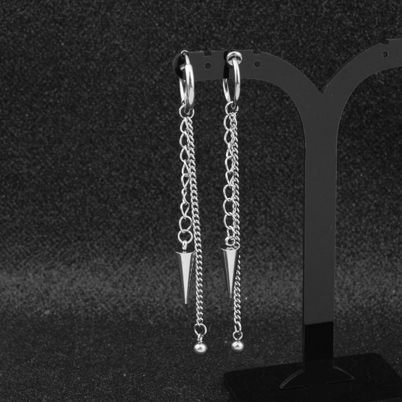 Khuyên Jin BTS 2018 dây xích 1 chiếc - SHOPEE TRỢ GIÁ