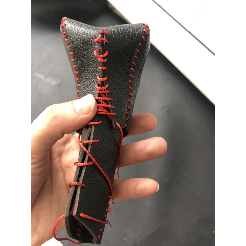 Bọc cần số phanh tay kia seltos 2021 - 2019 AT, bọc phanh tay cần số cerato 2021 - 2019 AT da bò 100% giá xưởng Kia_B1