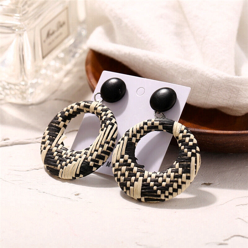 Hoa tai kiểu dáng retro phong cách Bohemian thời trang cho nữ