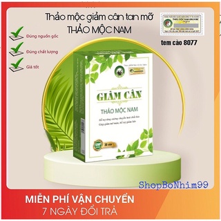 Giảm cân tan mỡ detox Thảo Mộc Nam New -an toàn cho phụ nữ sau sinh