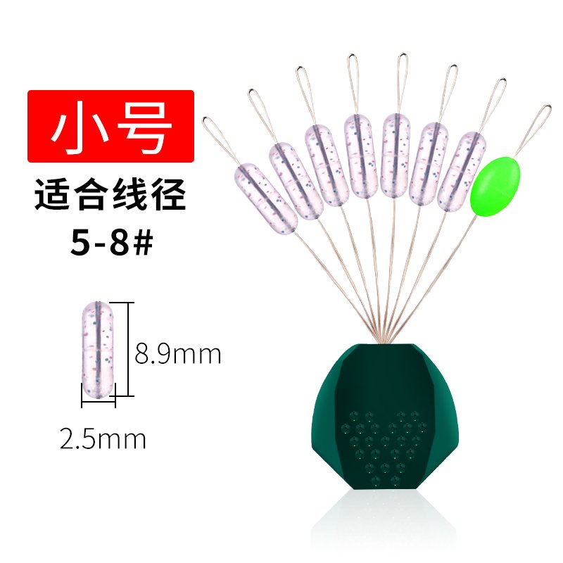 Hạt Chặn Săn Hàng Cao Cấp Silicon mềm, độ đàn hồi cao, thân mịn không làm tổn thương dây câu