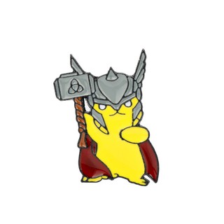 Pokemon Go Pikachu Brooch Garment Bag Accessories