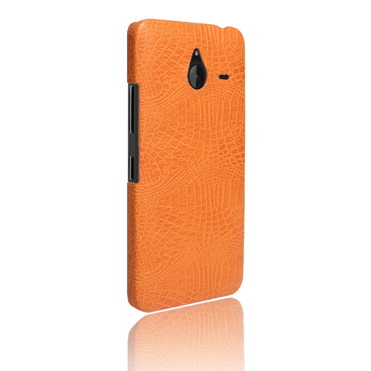 Ốp lưng da PU họa tiết da cá sấu cho Microsoft Lumia 640 950 XL