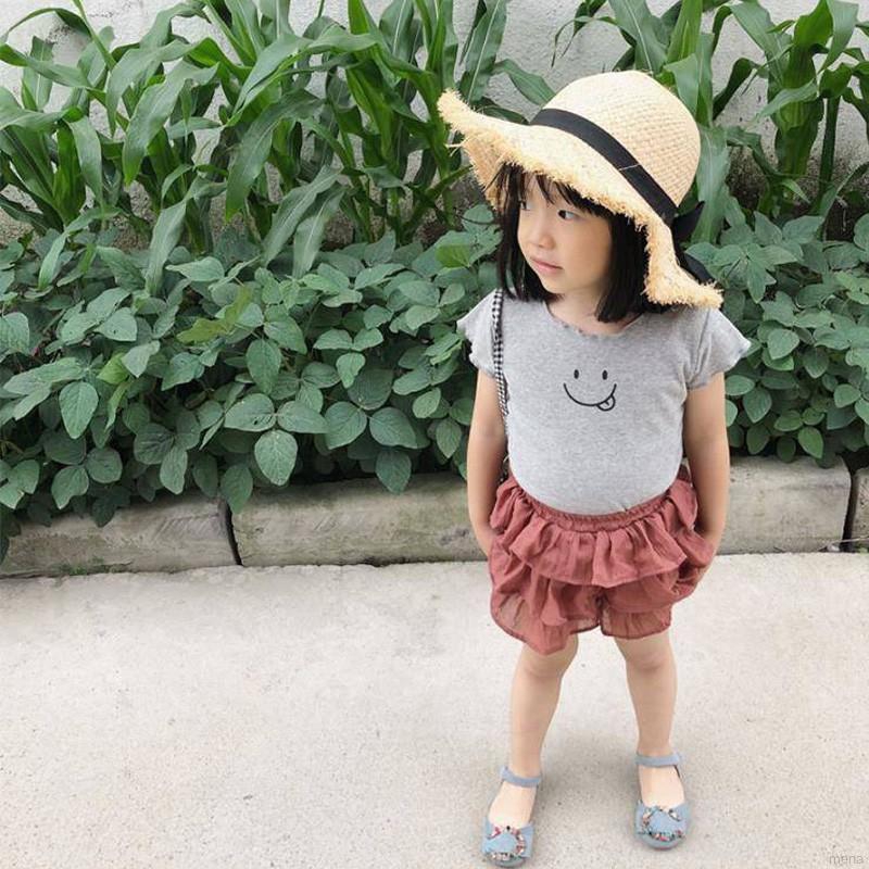 Chân váy xòe xếp tầng xinh xắn cho bé gái