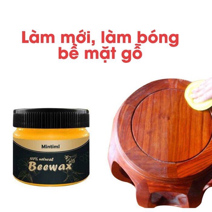 Đánh bóng gỗ sáp ong cao cấp sàn nhà giảm vết bụi bẩn trày xước bụi bẩn và bụi bẩn từ các bề mặt sơn