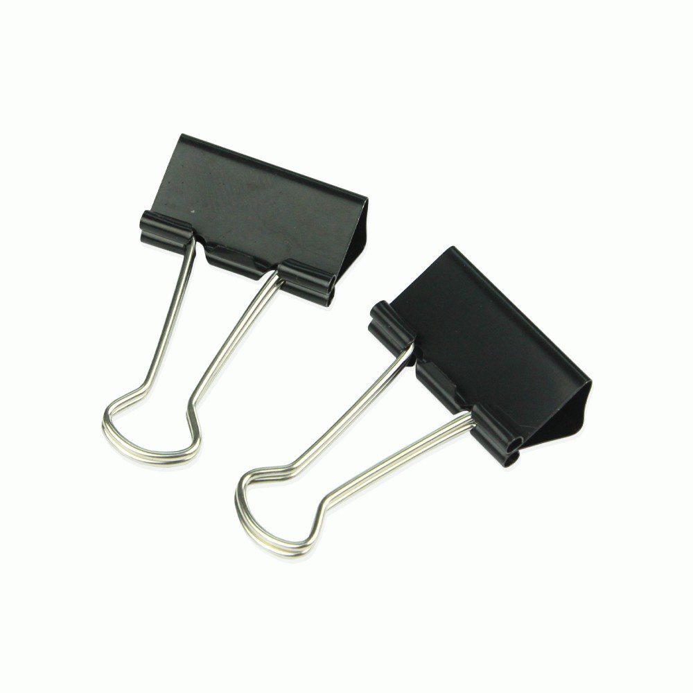 Kẹp giấy đen kim loại 32 mm  Hồng Hà Pro-line - MS: 6635