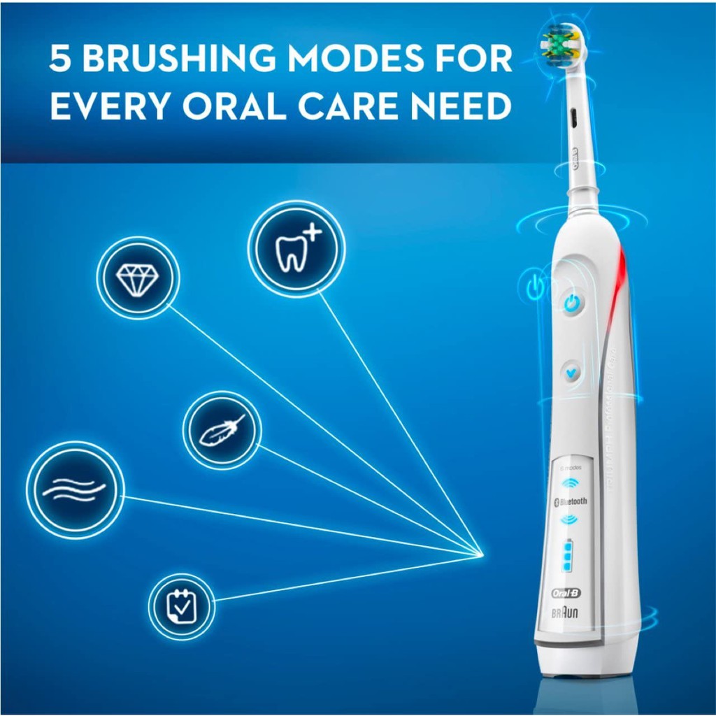 Bàn chải điện Oral-B 5000 SmartSeries kết nối Bluetooth