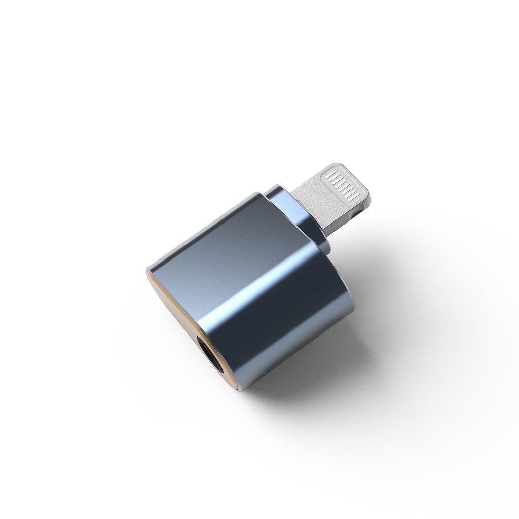 Bộ Thiết Bị Giải Mã Tai Nghe 3.5mm Ddri TC35i  Light-ning Sang 3.5mm Cho Điện Thoại C101 DAC 24Bit 48kHz