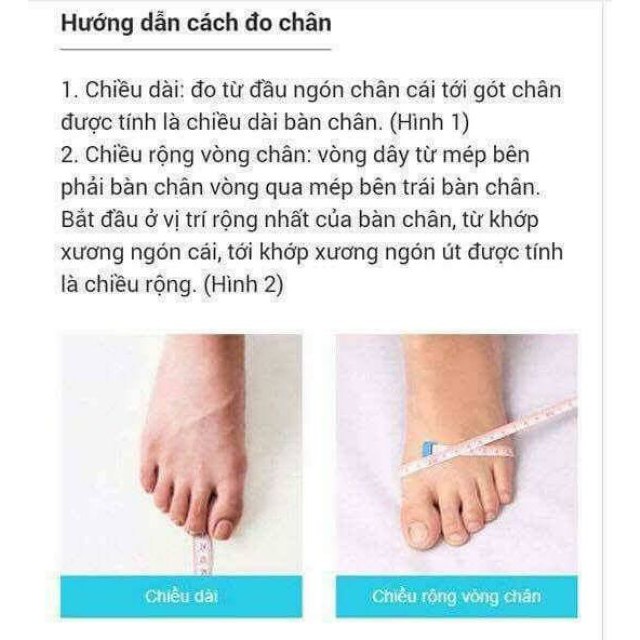 Giày sandal big size size lớn ngoại cỡ đế vuông 3 cm -h91