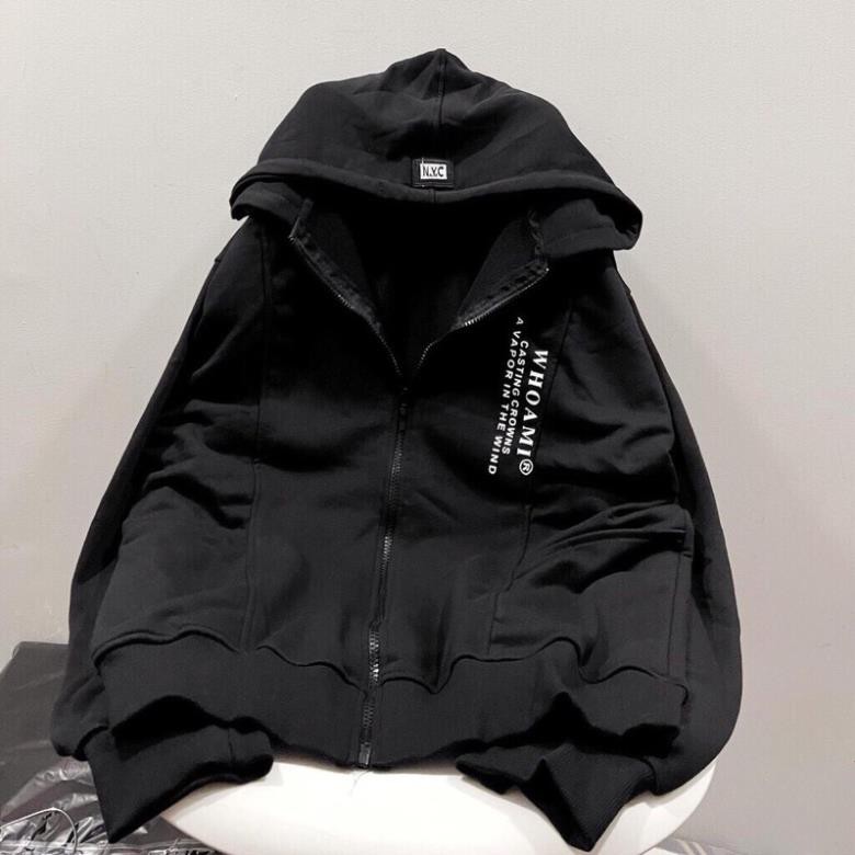 [GIÁ HỦY DIỆT]Áo Khoác Nỉ Ngoại Form Rộng Unisex Nam Nữ Chạy Chữ- Áo Nỉ Ulzzang