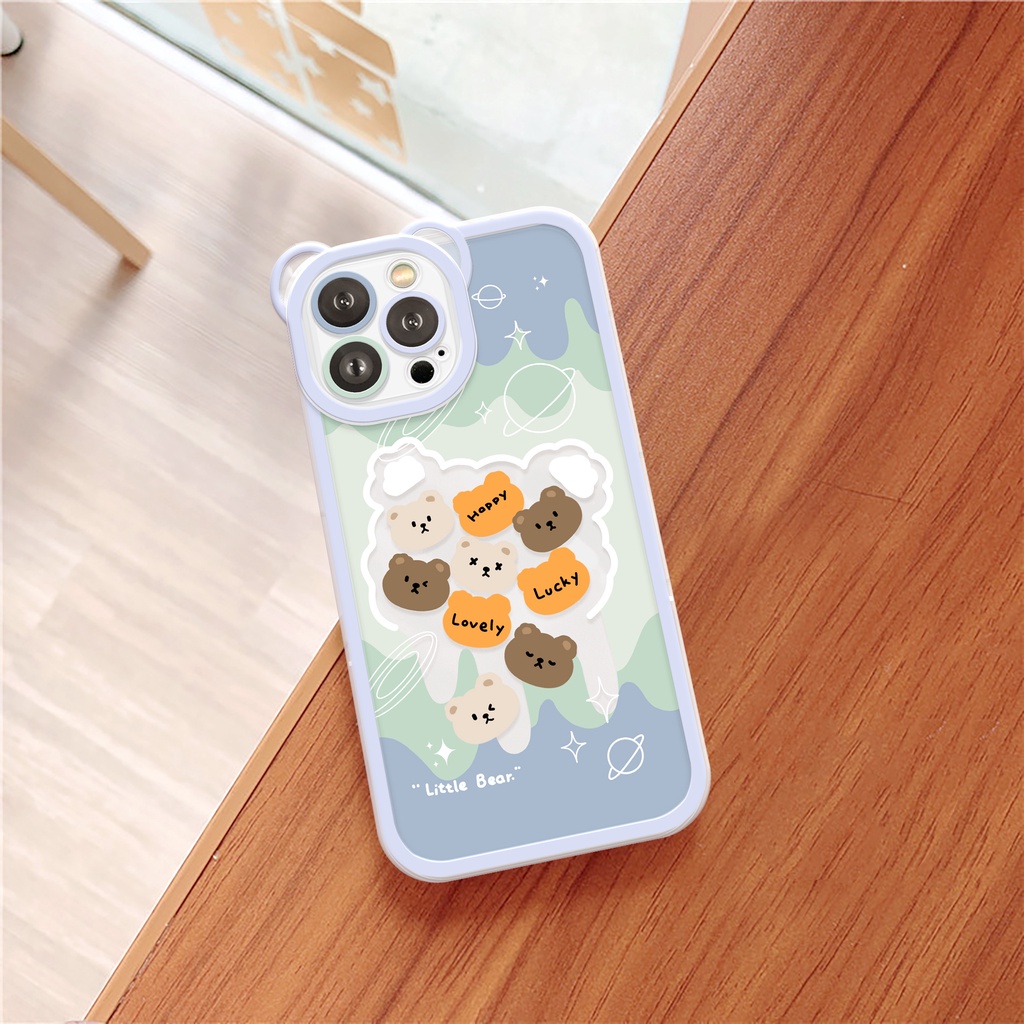 Ốp lưng iphone camera gấu kẹo gấu 6/6plus/6s/6splus/7/7plus/8/8plus/x/xs/11/12/13/14/pro/max/promax/plus/shin/case