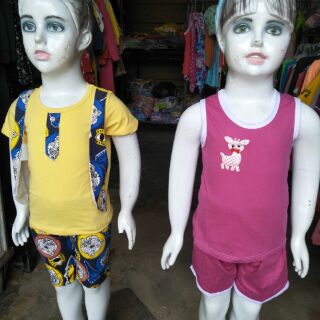 Bộ thỏ ba lỗ cho bé gái