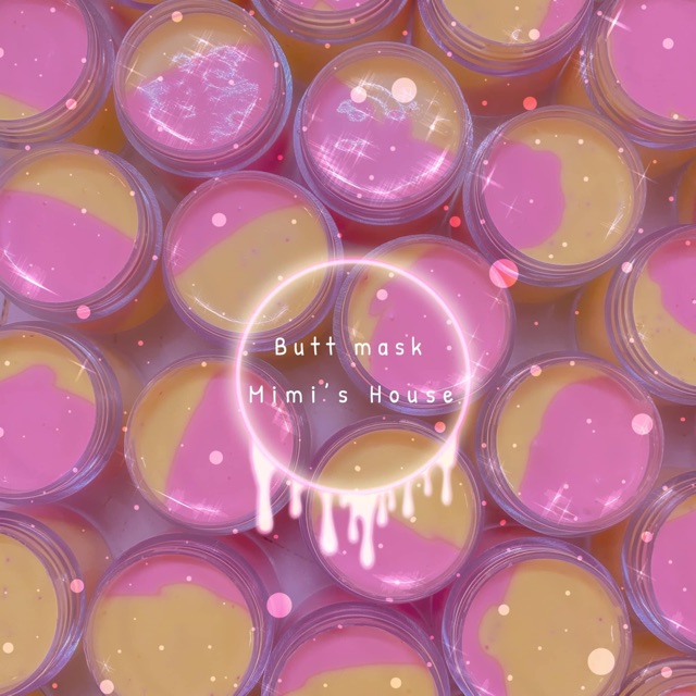 Butt mask - Mặt nạ mông handmade Mimi House