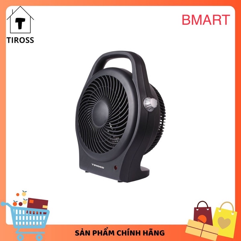 (Chính hãng - 7 ngày Lỗi vỡ đổi mới) Quạt sưởi Tiross cao cấp TS944 | TS9441 | TS9442, Quạt sưởi 2000W [BH 1 năm]