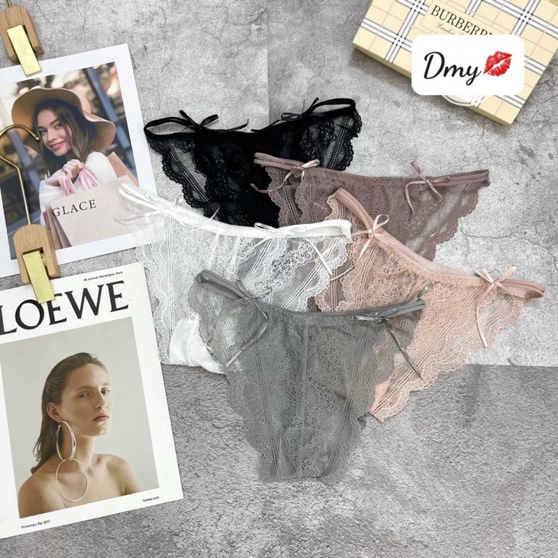 Set 5 quần lót ren nơ sexy QCL1