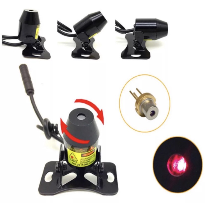 Đèn Led Laser sương mù Ôtô Xe Máy Cảnh Báo 12V loại tốt