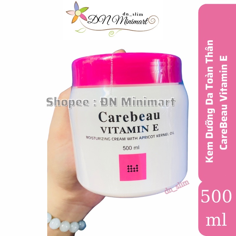 Kem Dưỡng Da Toàn Thân CareBeau Vitamin E Moisturizing Cream Thái Lan 500ml