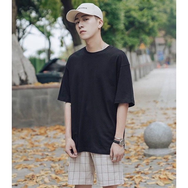 [CÓ CLIP] Áo thun tay lỡ form rộng trơn BASIC TEE không họa tiết - Unisex nam nữ đều làm được | WebRaoVat - webraovat.net.vn