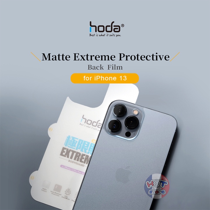 Dán nhám mặt lưng PPF HODA Extreme Matte cho IP 13 Pro Max / 13 Pro chống vân tay