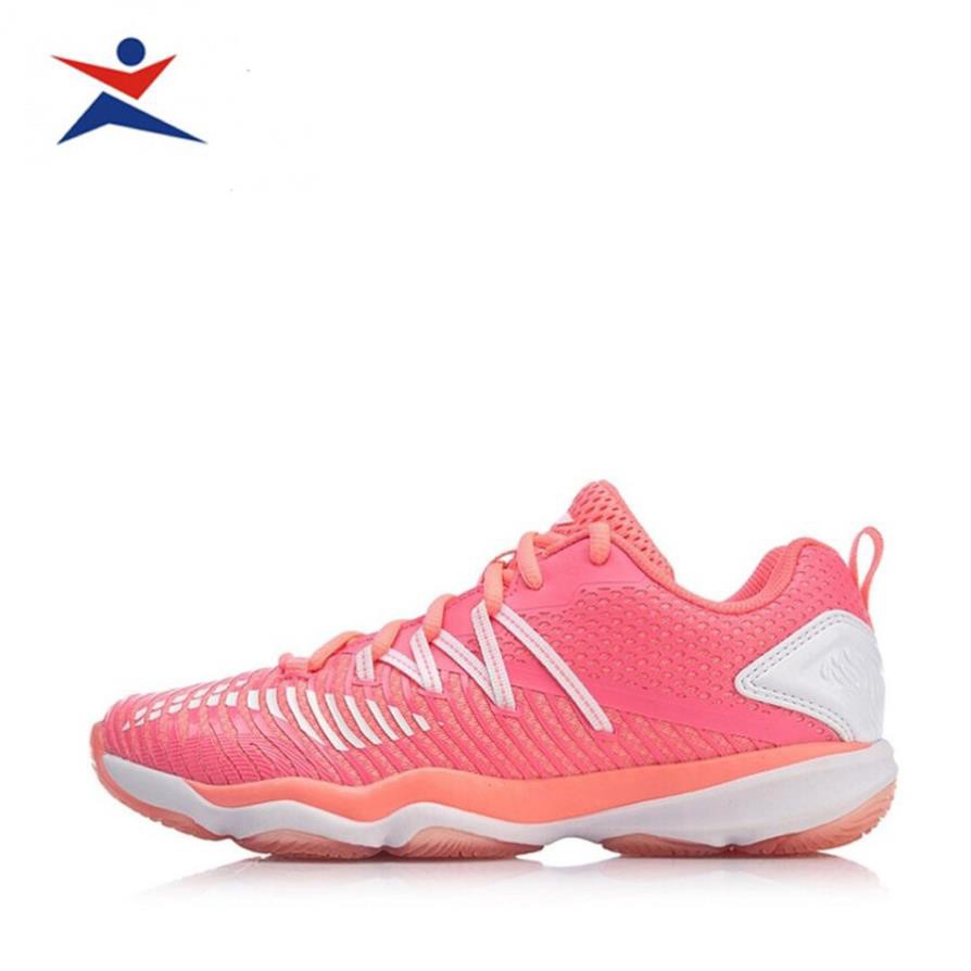 🏎 TET 𝐒𝐀𝐋𝐄 salle 9.9 Giày cầu lông nữ Lining chính hãng, đẳng cấp Uy Tín : . new ✔️ new ⁹ * : ' .