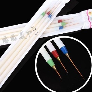 CỌ RÂU VẼ NAIL SỐ 1 , 2, 3