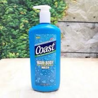 Sữa tắm gội coast for men mỹ 946ml