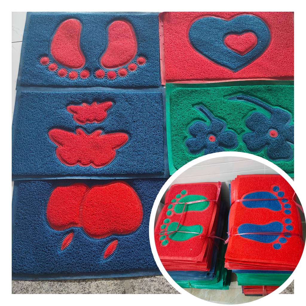 Thảm Nhựa Đàn Hồi Chống Trơn Trượt Có Khả Năng Giữ Bụi Hiệu Quả