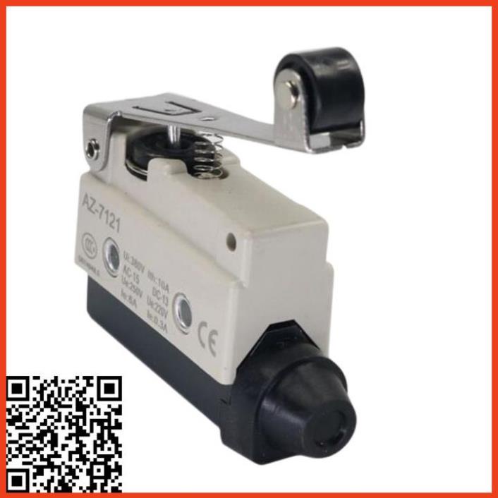 Công tắc hành trình TZ-7121  kín nước giới hạn đòn bẩy dài có bánh xe chất lượng tốt