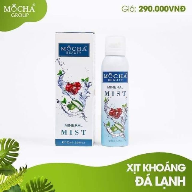XỊT KHOÁNG ĐÁ LẠNH MOCHA (Chính hãng)