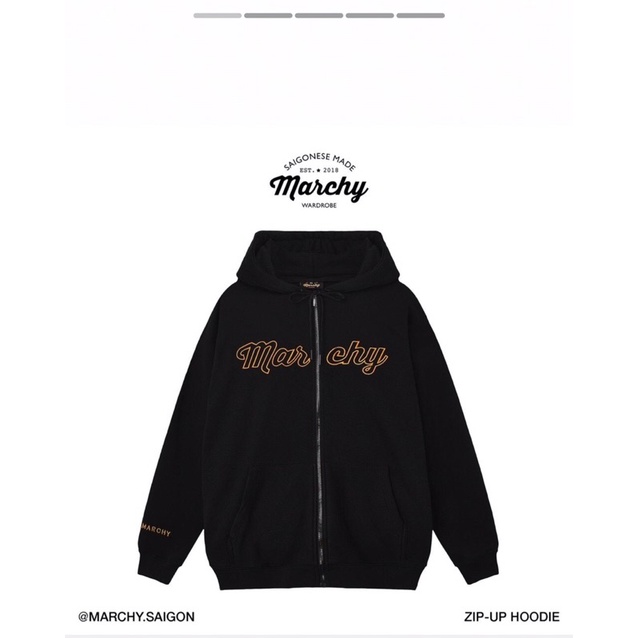 ÁO KHOÁC/ HOODIE ZIP MARCHY  size M