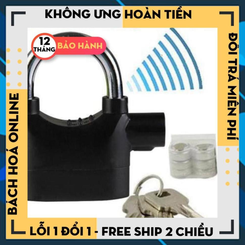 (Siêu giảm giá) Ổ khóa đĩa xe máy chống trộm cao cấp Alarm Lock, ổ khóa thông minh có còi báo động- Bảo hành 12 tháng