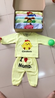 Set bộ cotton cho bé