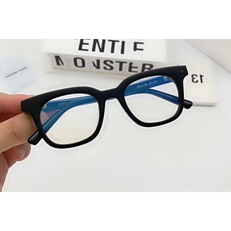 Mắt Kính Gọng Vuông Chống Ánh Sáng Xanh Phong Cách Hàn Quốc