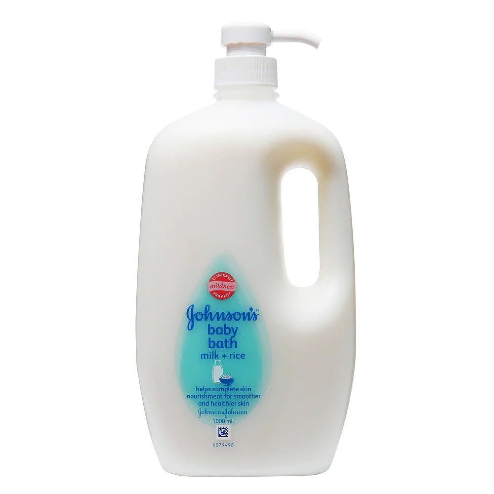 [ Yams Mart ] Sữa Tắm Chứa Sữa Và Gạo Johnson's Baby 1000ML